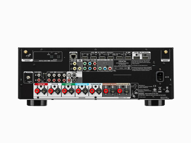 AVR-X2700H DAB, Black, dynamic